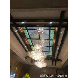 供应酒店华丽不锈钢背景墙认准福建亮达不锈钢缩略图