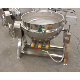 凯俊机械供应立式夹层锅  刮边式搅拌电加热 夹层锅