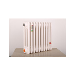 供应钢柱柱型散热器 弧形管散热器 钢制椭圆管散热器