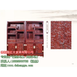 德恒阁红木家具(图)|大红酸枝中堂十二件套|河北大红酸枝