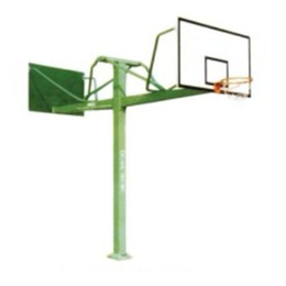 咸阳篮球架|手动液压篮球架重量|河北体育品牌HT(多图)