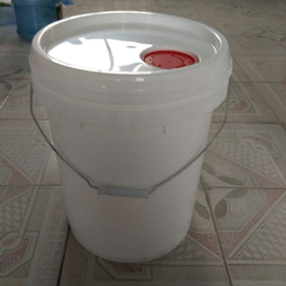 20升带水嘴塑料桶pp圆形塑料罐20公斤乳胶涂料储存罐