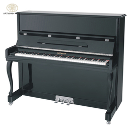 上海雅特曼钢琴UP-121A1黑色亮光88键立式钢琴