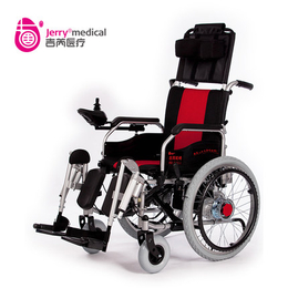 供应吉芮电动轮椅303可折叠电动抬腿电动靠背老年人代步车