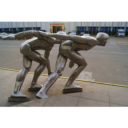 不锈钢雕塑厂家供应广州不锈钢人物雕塑抽象人物雕塑