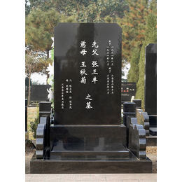 中国二号黑墓碑供应 厂家*天然板材