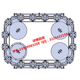 多工位分度盘自动装配机PK环形导轨 滚轮导轨自动装配线
