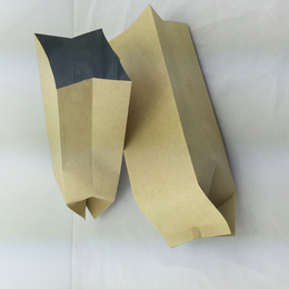 厂家*牛皮纸防潮茶叶袋中封风琴袋食品包装袋