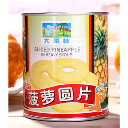 广州菠萝罐头厂家_小象林(****商家)_菠萝罐头厂家开盖即食