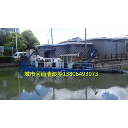 上海城市河道清淤使用的6寸液压清淤船
