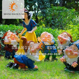 模型*上海升美卡通七个小矮人玻璃钢雕塑模型摆件展览定制