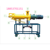  猪粪挤干机、牛粪处理机、鸡粪固液分离机厂家直销