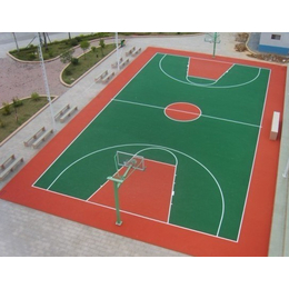 舟山塑胶篮球场施工技术