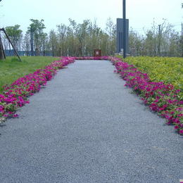 彩色透水混凝土 透水地坪 透水路面