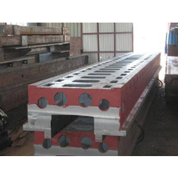 立车床身铸件 铸铁镗床立柱 机床铸铁件的制作加工