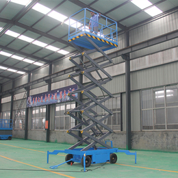移动方便8米剪叉式升降平台 使用方便高空作业平台 *