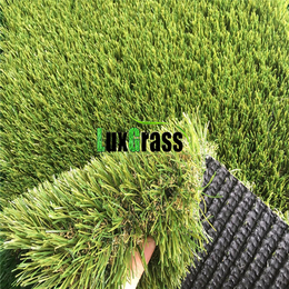 广州绿霞人造草坪设计与施工V型4色立体3D天台花园绿化人造草