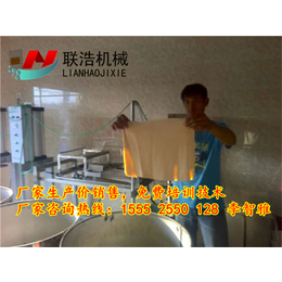南京仿手工豆皮机 做豆腐皮的机器 豆腐皮机报价 豆腐皮机厂
