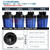 新款20寸外扣蓝滤瓶商用纯水机滤瓶壳 黑盖净水器前置滤瓶滤筒缩略图4