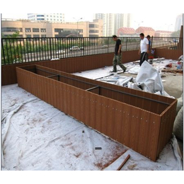 成品木塑花箱珠海塑木花架厂家广东珠海供应成品木塑花箱