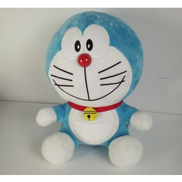 龙郡发厂家定制日本原单毛绒玩具机器猫 叮当猫