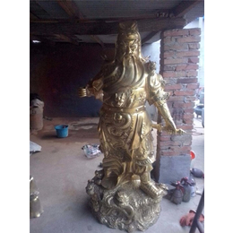 关公雕像,恒保发铸铜雕塑厂(在线咨询),定制关公雕像价格