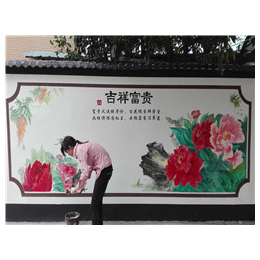 杭州彩绘,彩绘,文化墙(****商家)