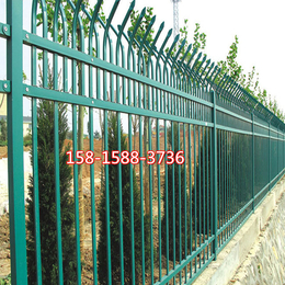 深圳小区围栏规格 别墅锌钢栅栏价格 厂区围墙栅栏图片