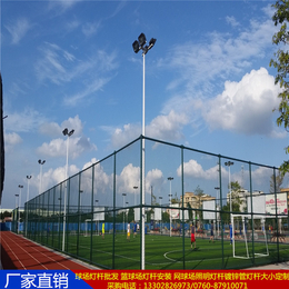 郑州羽毛球场7米灯杆柱批发 节能灯具配置