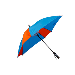 厂家直批带风扇的伞超大商务广告伞 长柄雨伞多功能充电风扇伞