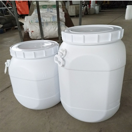 潍坊60L八角塑料桶出口60升50升化工塑料大口桶