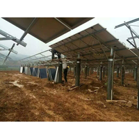 农光互补光伏组件支架及太阳能板安装施工方案