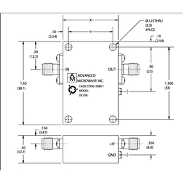 Advanced Microw*e放大器PA2013A