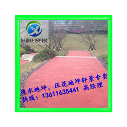 上海轩景供应彩色透水混凝土 价格实惠缩略图
