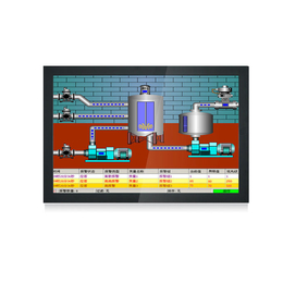 嵌入式15寸17寸19寸工业电脑一体机挂式小尺寸触摸显示器