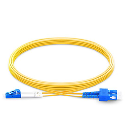 LC UPC SC  UPC 双工单模 OS2光纤跳线