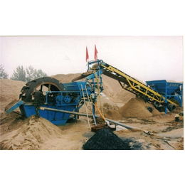 大型旱地洗沙机|洗沙机|凯翔矿沙机械