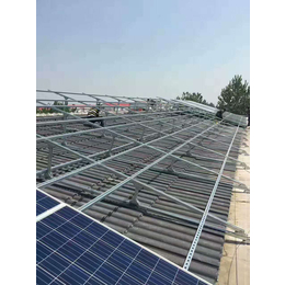 农村家用屋顶太阳能光伏电站 10kw分布式并网太阳能发电系统