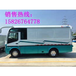 东风超龙6米蓝牌载客厢式货车商超批发厢式货车厂家*