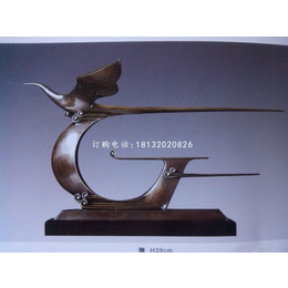 飞翔铜雕抽象鸟铜雕景观铜雕