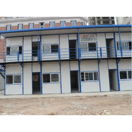 西安供应建筑公司工地用彩钢房 延安岩棉k型活动房安装