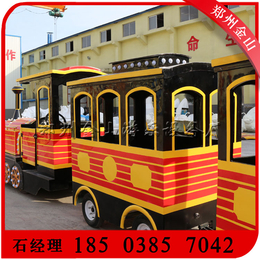 春节热门游乐设备新款可定制仿古小火车景区室外游乐设备