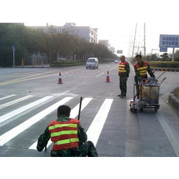 河池停车场画线|宗鹏交通设施|停车场画线方法