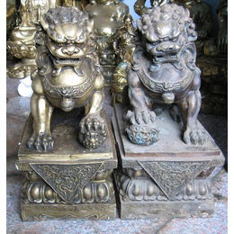 上海铜狮子雕塑、怡轩阁雕塑、铜狮子雕塑厂家