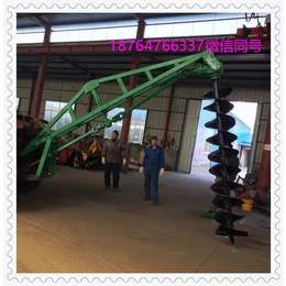 生产立柱便携式植树机 柴油挖坑机农业机械设备