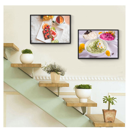 厂家批发 水果系列图案 高清拍摄画心 表框定制装饰画