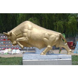 恒保发铸铜牛,甘肃铜牛雕塑,铜牛雕塑摆件