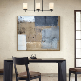 客厅装饰画沙发背景墙挂画 抽象概念餐厅壁画简约现代北欧画