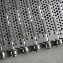 厂家供应食品304不锈钢链板 工业链板 清洗机冲孔链板可订制