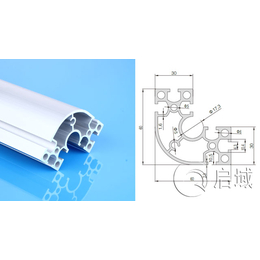 工业铝型材加工厂家**6630铝型材及配件